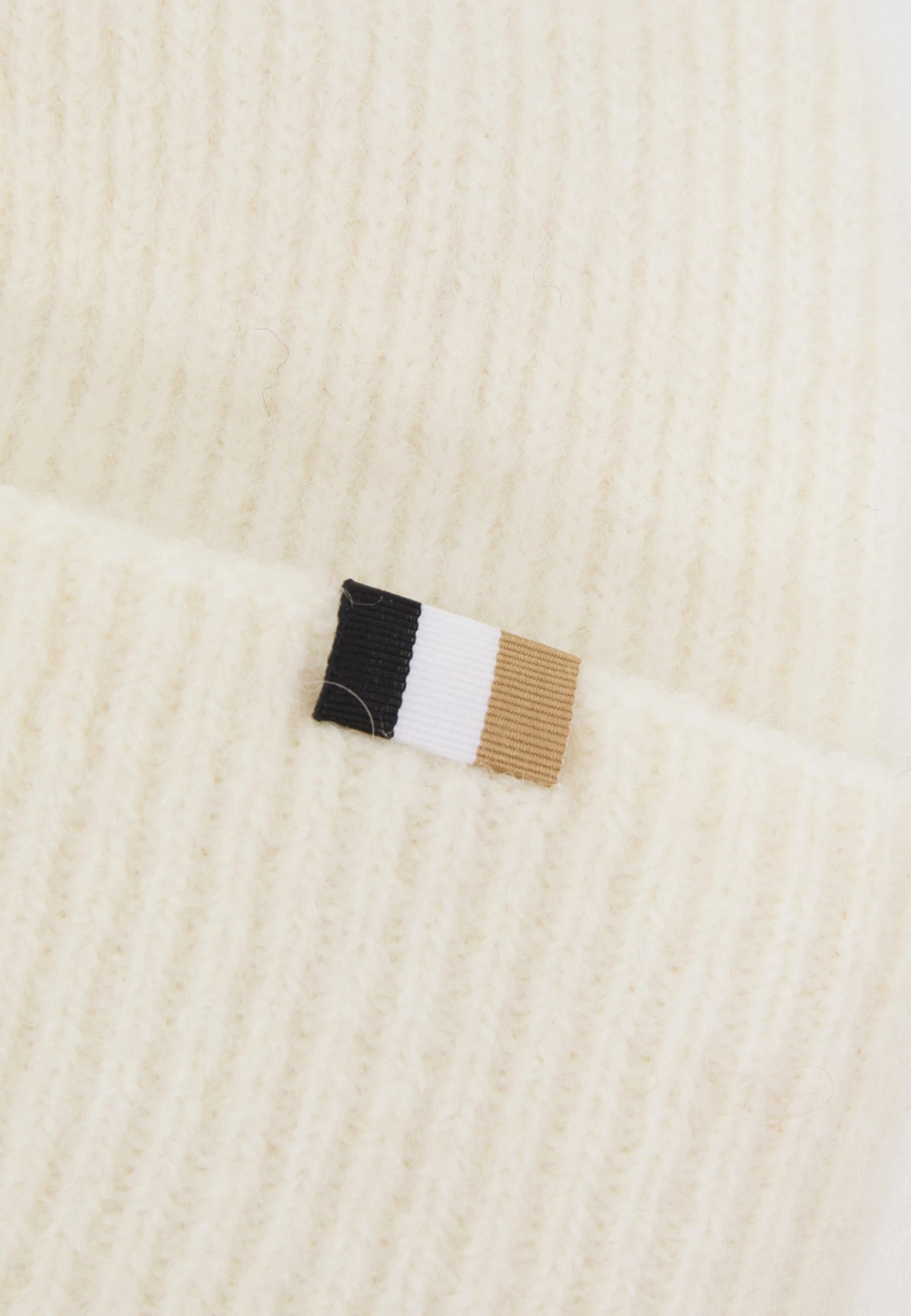 Boss Landrina - Beanie - Open White 6 Boss Landrina - Beanie - Open White - Image 4