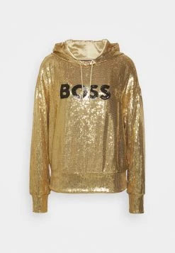 Boss Esoca - Sweatshirt - Gold-Coloured -Boss Shop 85a724f1b47c4662a3bf45ef47334283
