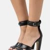 Boss Aleya - Sandals - Black -Boss Shop 885377fb691843ae94219d6be4cc0b94