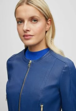 Boss Sajosa - Leather Jacket - Dunkelblau Sieben 12 Boss Sajosa - Leather Jacket - Dunkelblau Sieben -Boss Shop 887383415b4840849d1bd422d0053d4f