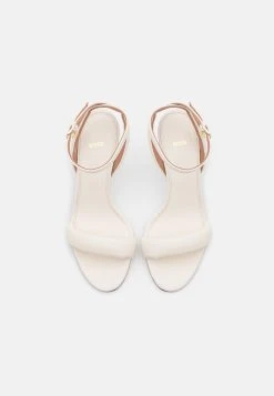 Boss Ruth- High Heeled Sandals - Open White -Boss Shop 88a8ba5df7174df68fb25c482a66447b