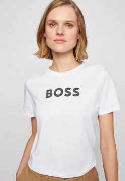 Boss Print T-Shirt - White -Boss Shop 8ab84bd93b284ea8b1c3e1361487ec4b