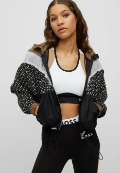 Boss Palita1_As - Waterproof Jacket - Black One -Boss Shop 8c0453cac55a4d70aa3fb8f908df73c7