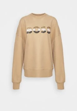 Boss Ecomy - Sweatshirt - Medium Beige -Boss Shop 8ff8c5d6f25e4a9088dd916e3c22abf8