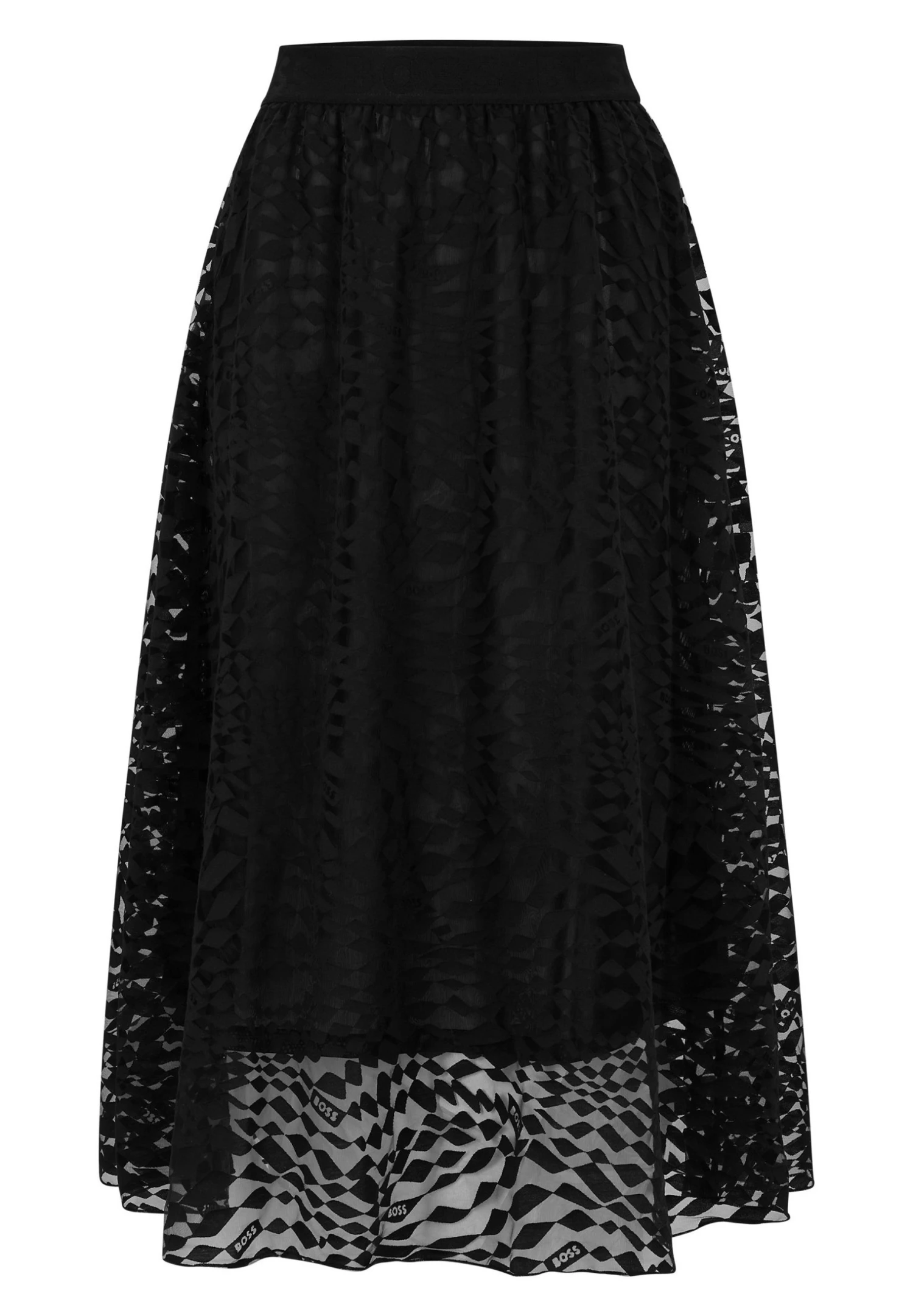 Boss C Eburdana - A-Line Skirt - Black 4 Boss C Eburdana - A-Line Skirt - Black - Image 2