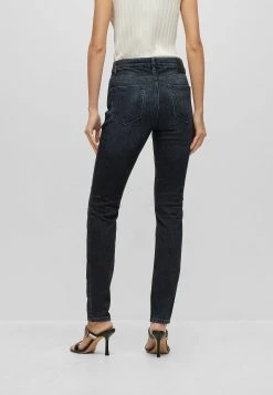 Boss Jackie- Slim Fit Jeans - Black One -Boss Shop 90dd686765664352aee88815ea148f51