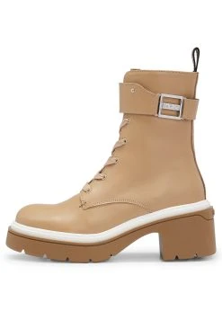 Boss Carol - Cowboy/Biker Ankle Boot - Medium Beige -Boss Shop 917eb067d5904f8395861b7f93e70651