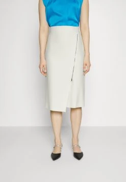 Boss Vemboka - Pencil Skirt - Open White