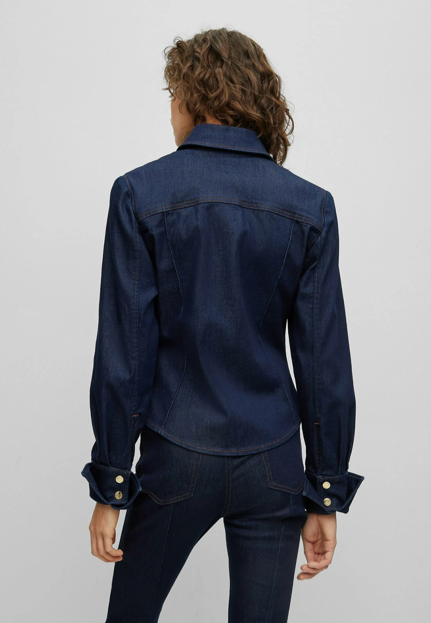 Boss Button-Down Blouse - Button-Down Blouse 5 Boss Button-Down Blouse - Button-Down Blouse - Image 3