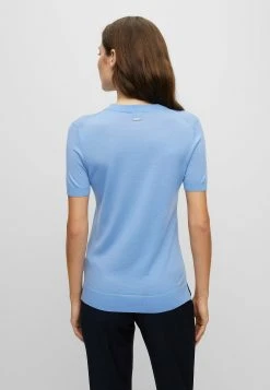 Boss Falyssiasi - Basic T-Shirt - Open Blue Twelve -Boss Shop 92e95fa483144c4f851ecdbfa6b2a83e