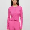 Boss Fahara - Cardigan - Pink One -Boss Shop 9d16b5ae6b694a59a4da5f8d1c61fedd