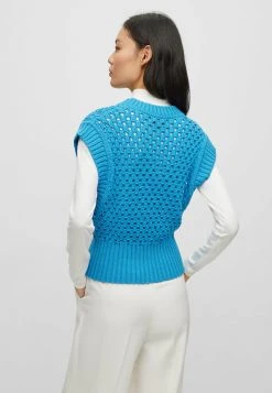 Boss Ferminta - Jumper - Blue Nineteen -Boss Shop 9d9b69e650314133b29d8f7d2acbaaed