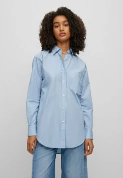 Boss C_Bostucci - Button-Down Blouse - Light Blue