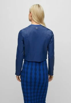 Boss Sajosa - Leather Jacket - Dunkelblau Sieben 10 Boss Sajosa - Leather Jacket - Dunkelblau Sieben -Boss Shop 9f5090ceae35487486754d6c246c406c