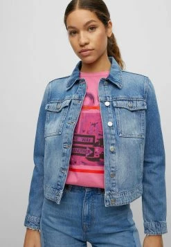 Boss Denim Jacket - Dark Blue -Boss Shop 9f6e516f5efe456a935d28ad2f45a06b