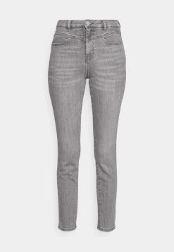 Boss Skinny Crop - Straight Leg Jeans - Silver -Boss Shop 9fc4bae004a4412ea822fd5f058214cb