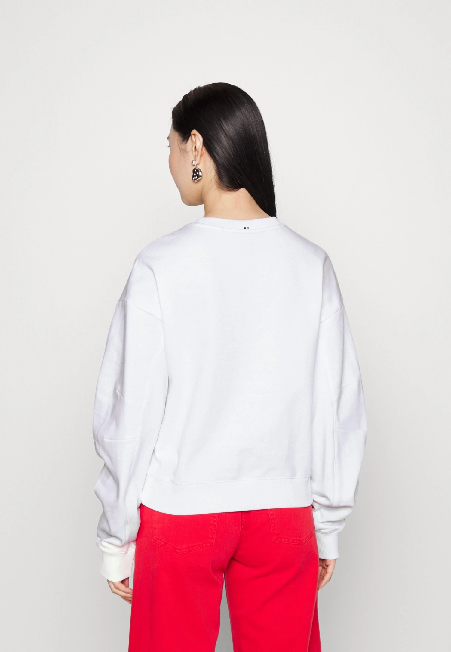 Boss Esinia Boxed - Sweatshirt - White 5 Boss Esinia Boxed - Sweatshirt - White - Image 3