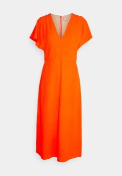 Boss Dawinga - Cocktail Dress / Party Dress - Bright Orange -Boss Shop a5bb0e1ac4084e8b9207db3365504819