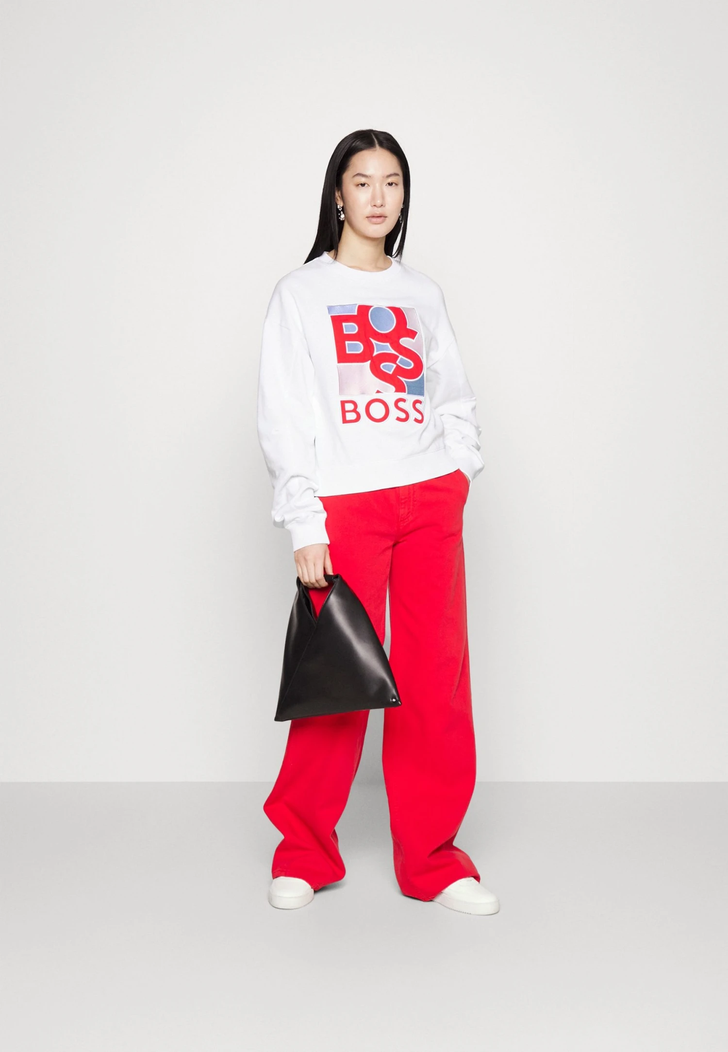 Boss Esinia Boxed - Sweatshirt - White 4 Boss Esinia Boxed - Sweatshirt - White - Image 2