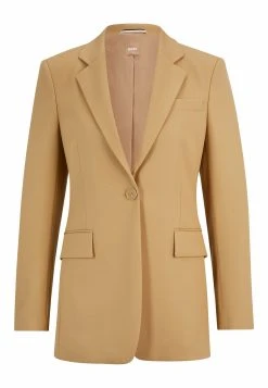 Boss Janerana - Short Coat - Beige -Boss Shop af7a64db12fd47a297305a559ffc78f1