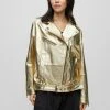 Boss Sagold - Leather Jacket - Gold Coloured