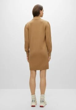 Boss Fuenta - Jumper Dress - Beige -Boss Shop b391666c34ec48ea977ca8364fb730b3