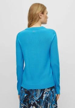 Boss Feganasi - Jumper - Blue Nineteen -Boss Shop b88289822c6c4da4bd2bb6a0f871c3ce