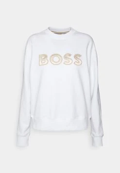 Boss Ecaisa Logo - Sweatshirt - White 10 Boss Ecaisa Logo - Sweatshirt - White -Boss Shop b910fad95cfc4df4bac3143264ba6013