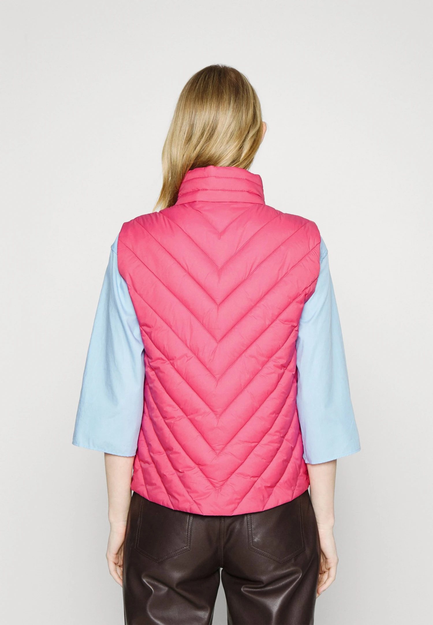Boss Palassy - Waistcoat - Medium Pink 5 Boss Palassy - Waistcoat - Medium Pink - Image 3
