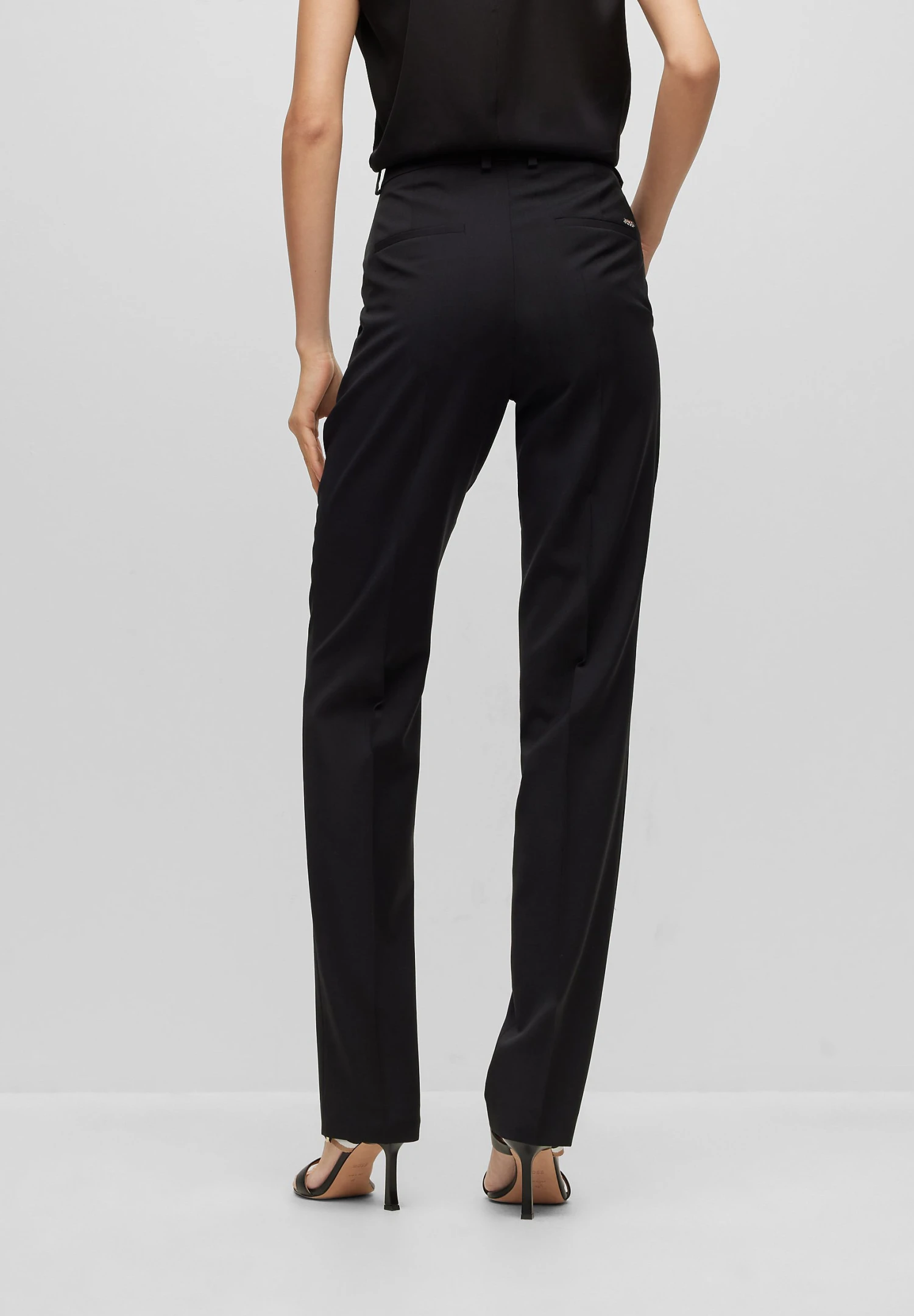 Boss Tameah - Trousers - Black 5 Boss Tameah - Trousers - Black - Image 3