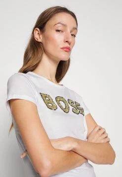 Boss Eventsa - Print T-Shirt - White 11 Boss Eventsa - Print T-Shirt - White -Boss Shop c209d5b911d94383afe754a1f1797f12
