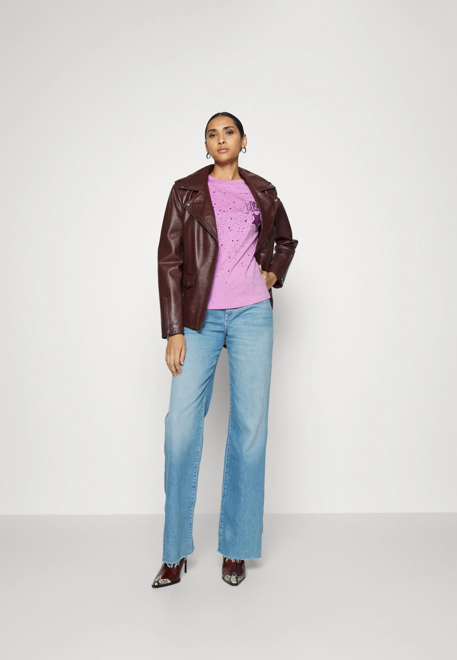 Boss Evarsy - Print T-Shirt - Open Pink 4 Boss Evarsy - Print T-Shirt - Open Pink - Image 2