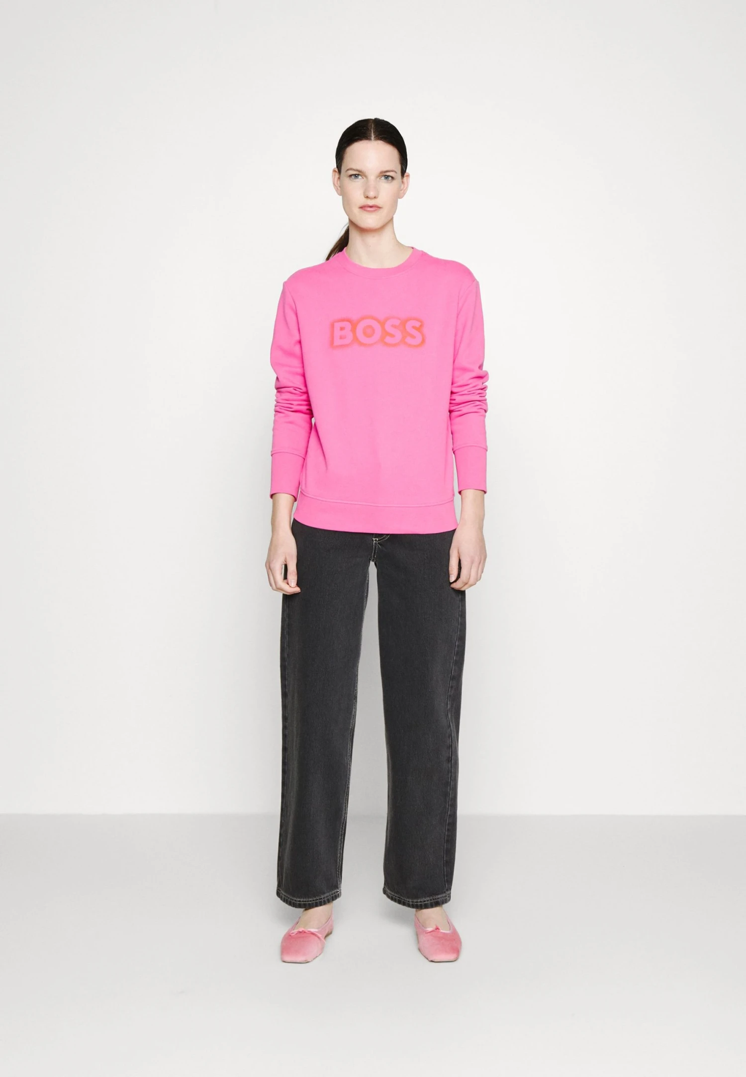 Elaboss - Sweatshirt - Medium Pink 4 Elaboss - Sweatshirt - Medium Pink - Image 2