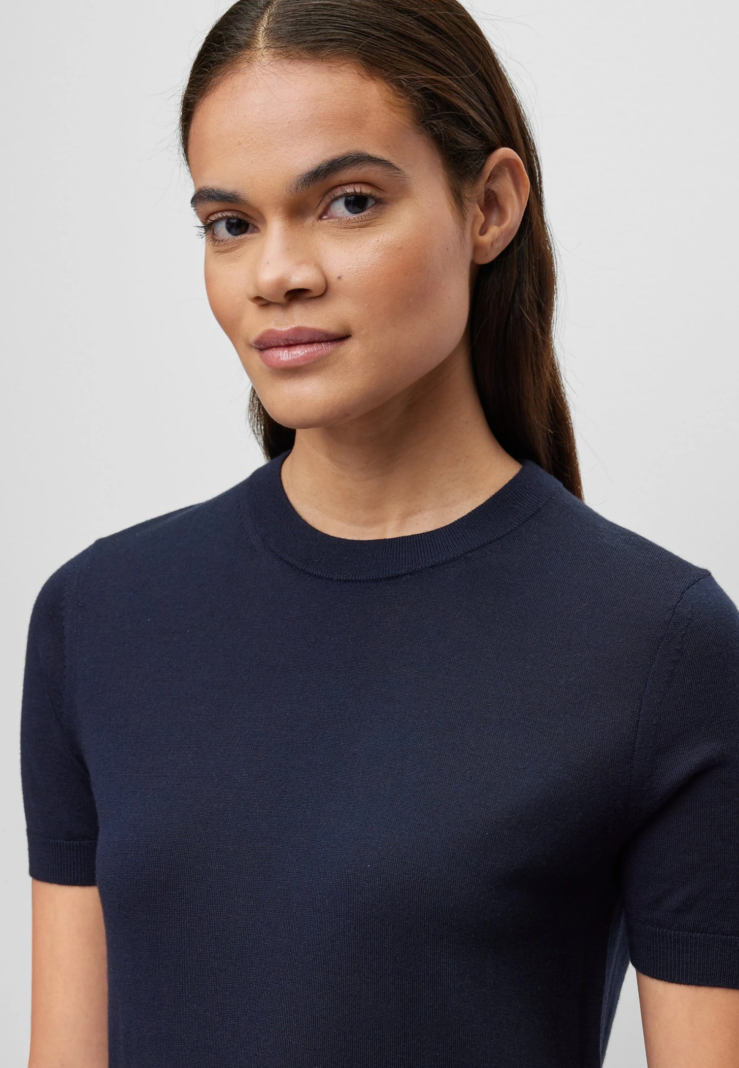 Boss Falyssiasi - Basic T-Shirt - Dark Blue 6 Boss Falyssiasi - Basic T-Shirt - Dark Blue - Image 4