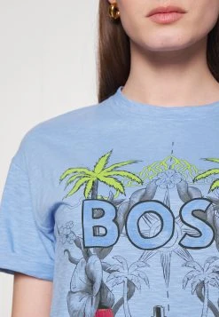 Boss Evarsy - Print T-Shirt - Open Blue 13 Boss Evarsy - Print T-Shirt - Open Blue -Boss Shop c3cfb4934de14aaa9686b6b20205454b