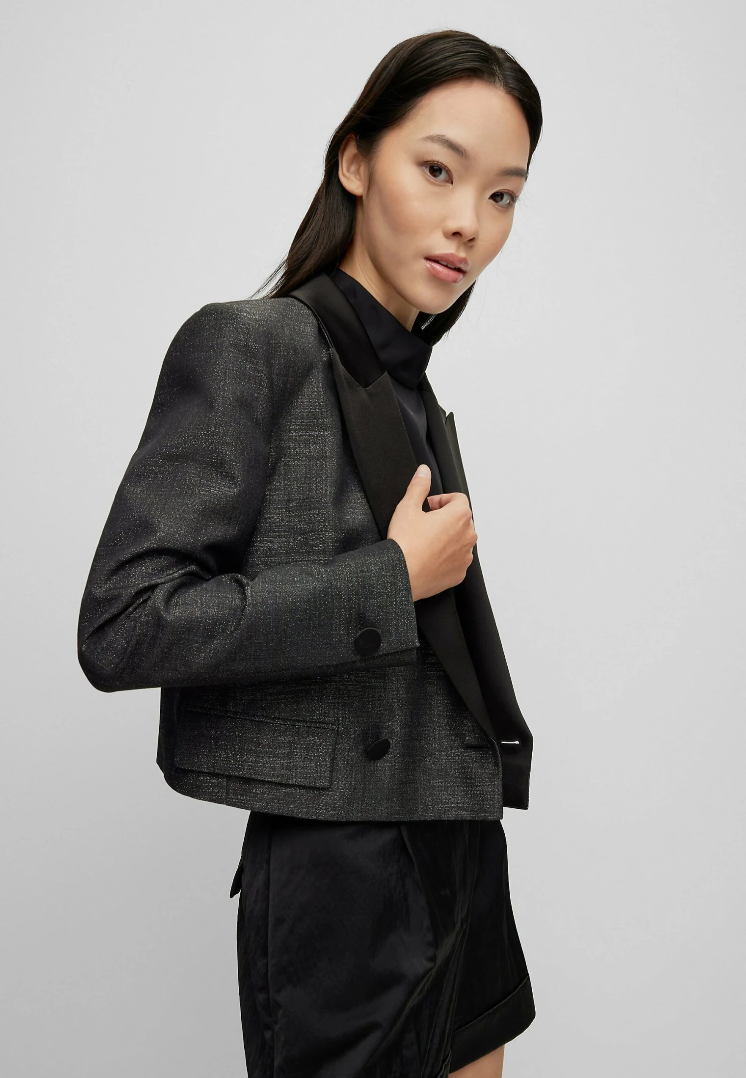 Boss Joleah - Blazer - Dark Grey One 7 Boss Joleah - Blazer - Dark Grey One - Image 5