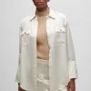 Boss Besatina - Summer Jacket - Open White