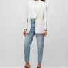 Boss Ruth Hr Bc - Straight Leg Jeans - Open Blue -Boss Shop c6066a5147e8402b9a45114b1b85cf08