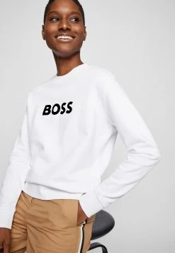 Elaboss - Sweatshirt - White -Boss Shop c70b30d0a3b14dc3a55ebe26231fbf6b