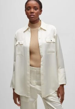 Boss Besatina - Summer Jacket - Open White -Boss Shop caf5f1186ac4479fb3e49a649554cc2e