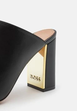 Boss Mandy Mule - Heeled Mules -Boss Shop cb69048ee63f490db798c26dd4f27ad2