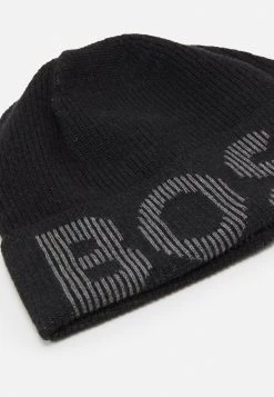 Boss Lamico Hat Unisex - Beanie - Black -Boss Shop cd45aaa2bf6f4331825441a05e41a93d