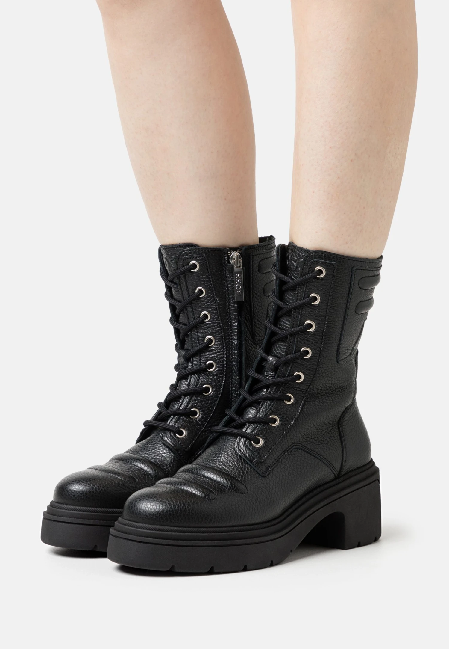 Boss Carol Laceup - Platform Ankle Boots - Black 3 Boss Carol Laceup - Platform Ankle Boots - Black