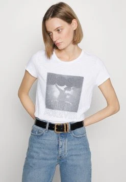 Boss Elenza - Print T-Shirt - White 12 Boss Elenza - Print T-Shirt - White -Boss Shop cfc596db29cc40e088b6dcd24410c261