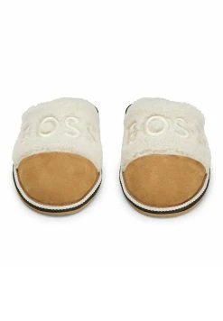 Boss Home Slid Nkfur - Slippers - Beige One -Boss Shop d4aabfa8b0b843f796dcce10df0615b1