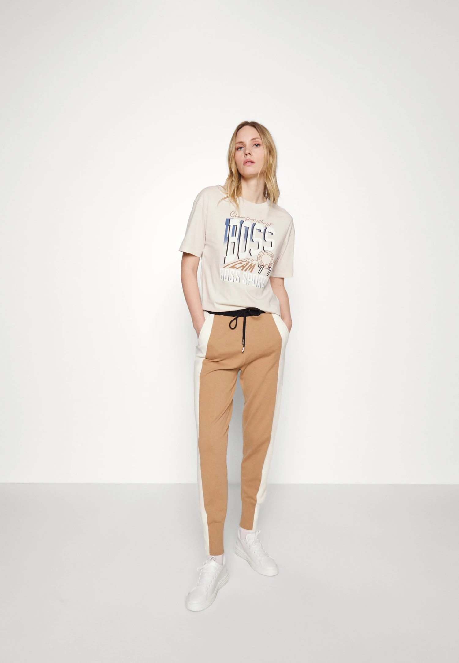 Boss Evarsy Sport - Print T-Shirt - Open White 4 Boss Evarsy Sport - Print T-Shirt - Open White - Image 2