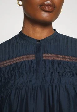 Boss Dabaca Lace Detail - Day Dress - Dark Blue -Boss Shop d53f62cc1ed342f592414da1c8f68c8e