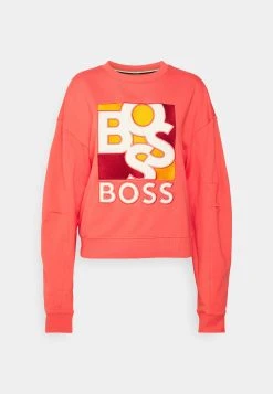 Boss Esinia Boxed - Sweatshirt - Bright Pink -Boss Shop d6035a0d5a154b74a2b974e818ca4456