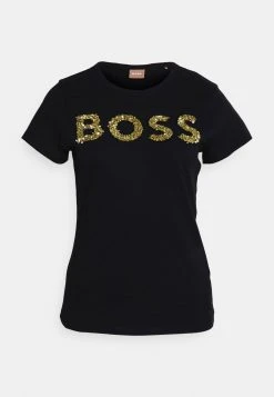 Boss Eventsa - Print T-Shirt - Black -Boss Shop d6c417c4d2c143ca8fe0be504e12f400