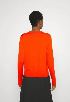 Boss Fadenasi - Cardigan - Bright Orange -Boss Shop d7f2a6882b4447ffb81a09c4170bfa25